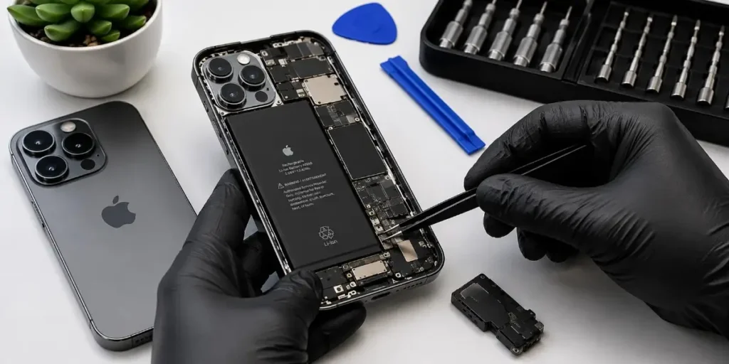 iPhone speaker microphone repair