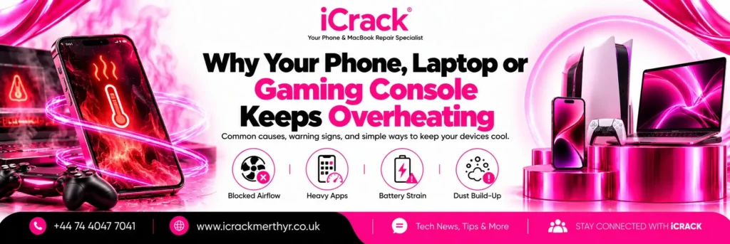 Why Your Phone, Laptop or Gaming Console Keeps Overheating – Causes & How